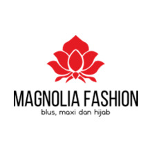 magnolia fashion logo - menjual blus, maxi dan hijab